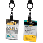 Sexual Assault Awareness Wallet Card