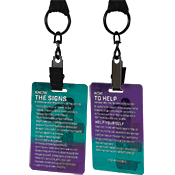 Suicide Awareness Wallet Card- Military