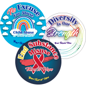 Awareness Floor Decal 17"