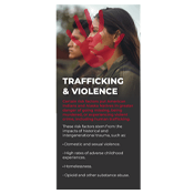 Trafficking and Violence - Native Rack Card